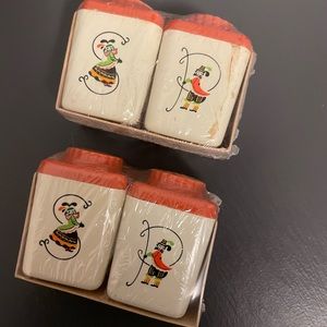 1950 Massachusetts Salt and Pepper Shakers